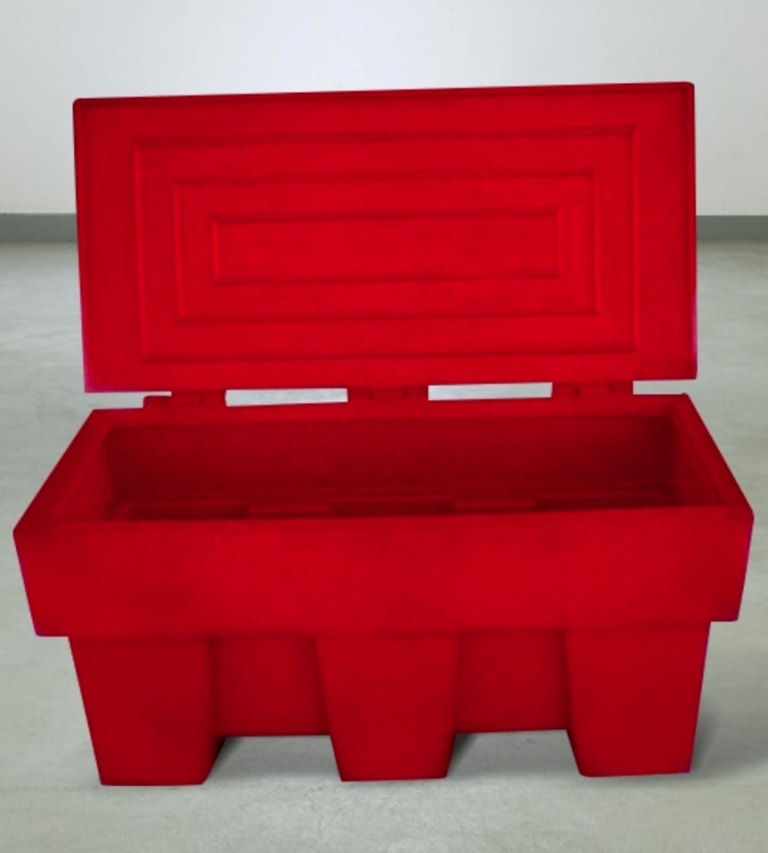 Пожарный ящик для песка пластиковый 500 л Чистоград