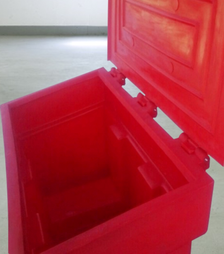 Пожарный ящик для песка пластиковый 500 литров Чистоград